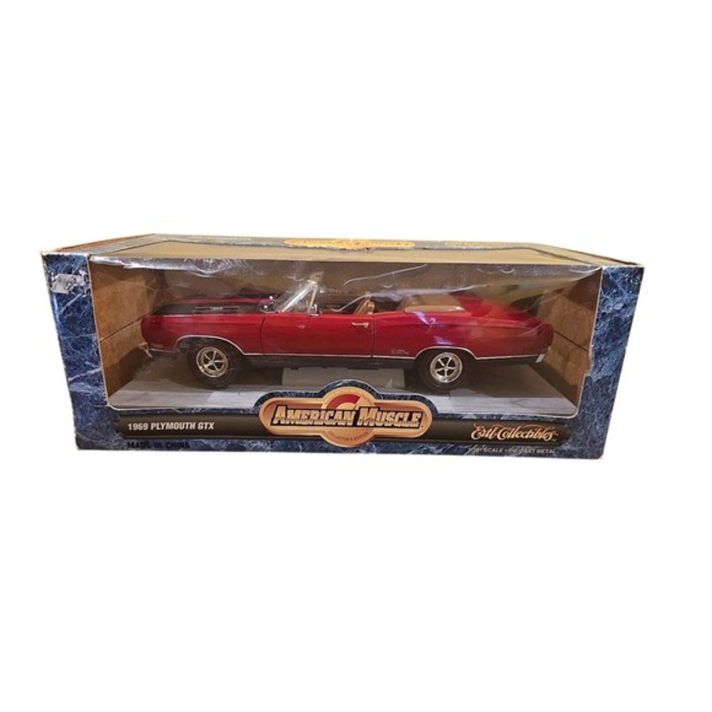 1969 Plymouth GTX Convertible American Muscle Ertl Collectibles 1/18 Diecast